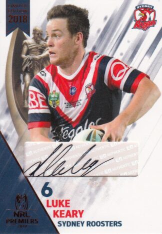 2018 NRL Premiers Signature Series - PPC07 Luke Keary Sydney Roosters