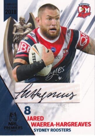 2018 NRL Premiers Signature Series - PPC09 Jared Waerea-Hargreaves Sydney Roosters