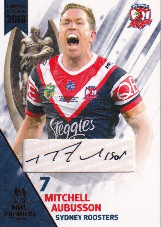 2018 NRL Premiers Signature Series - PPC13 Mitchell Aubusson Sydney Roosters