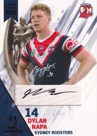 2018 NRL Premiers Signature Series - PPC16 Dylan Napa Sydney Roosters