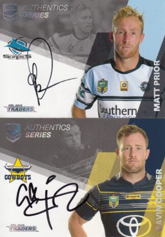 2018 NRL Traders Authentic Signatures