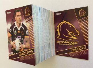 2018 NRL Traders Base Set - 160 Cards
