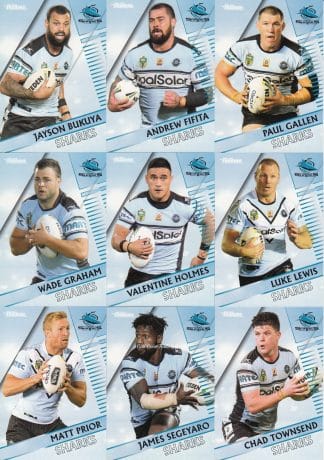 2018 NRL Traders Base Team Set - Cronulla Sharks