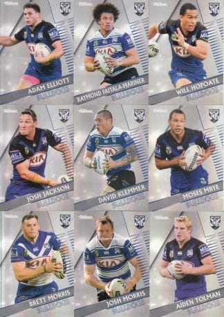 2018 NRL Traders Pearl Special Team Set - Canterbury Bulldogs