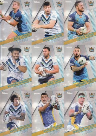 2018 NRL Traders Pearl Special Team Set - Gold Coast Titans