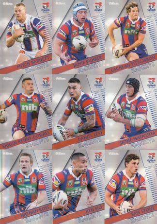 2018 NRL Traders Pearl Special Team Set - Newcastle Knights