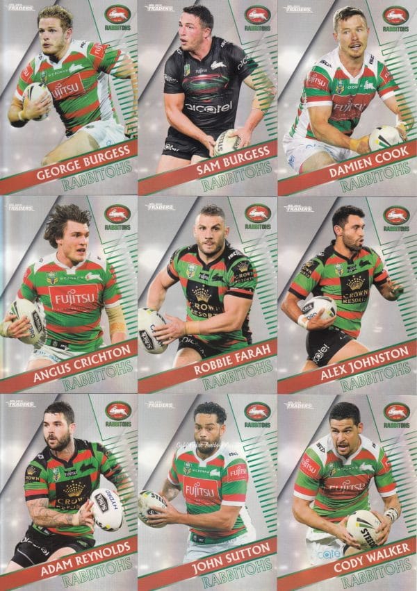 2018 NRL Traders Pearl Special Team Set - South Sydney Rabbitohs