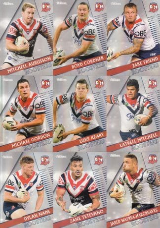 2018 NRL Traders Pearl Special Team Set - Sydney Roosters