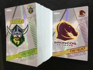 2018 NRL Traders Pearl Special  - Full Set Of 160 Cards