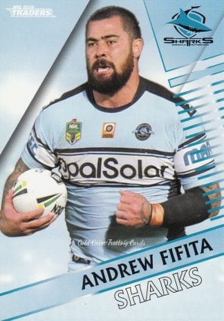 2018 NRL Traders Common Card - Base 033 Andrew Fifita Cronulla Sharks