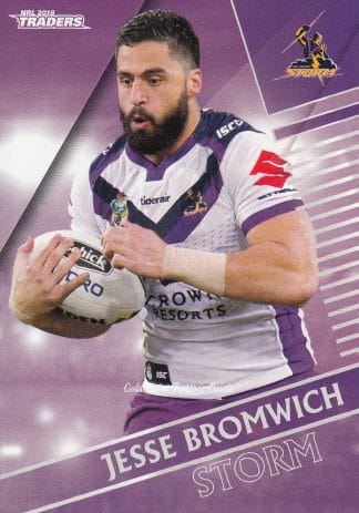 2018 NRL Traders Common Card - Base 063 Jesse Bromwich Melbourne Storm