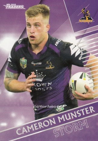 2018 NRL Traders Common Card - Base 067 Cameron Munster Melbourne Storm