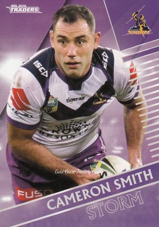 2018 NRL Traders Common Card - Base 069 Cameron Smith Melbourne Storm