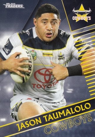 2018 NRL Traders Common Card - Base 089 Jason Taumalolo North Qld Cowboys
