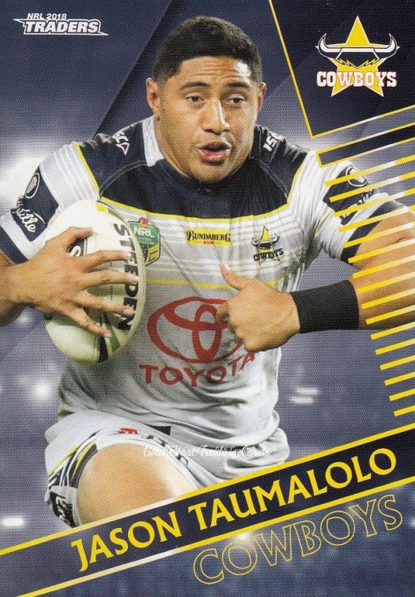 2018 NRL Traders Common Card - Base 089 Jason Taumalolo North Qld Cowboys