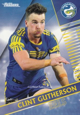2018 NRL Traders Common Card - Base 094 Clint Gutherson Parramatta Eels