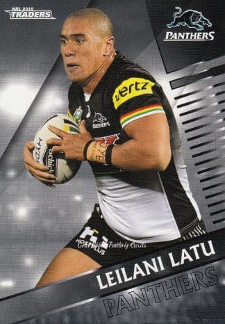 2018 NRL Traders Common Card - Base 105 Leilani Latu Penrith Panthers
