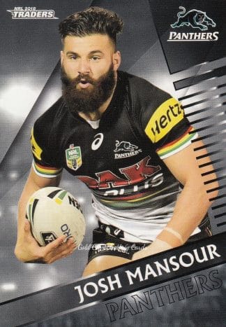 2018 NRL Traders Common Card - Base 106 Josh Mansour Penrith Panthers