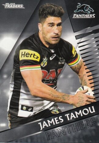 2018 NRL Traders Common Card - Base 108 James Tamou Penrith Panthers