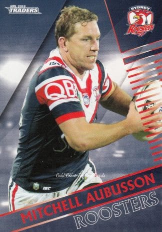 2018 NRL Traders Common Card - Base 132 Mitchell Aubusson Sydney Roosters