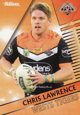 2018 NRL Traders Common Card - Base 155 Chris Lawrence Wests Tigers