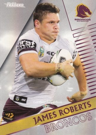 2018 NRL Traders Pearl Specials - PS008 James Roberts Brisbane Broncos