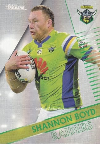 2018 NRL Traders Pearl Specials - PS013 Shannon Boyd Canberra Raiders
