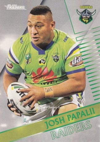 2018 NRL Traders Pearl Specials - PS016 Josh Papalii Canberra Raiders