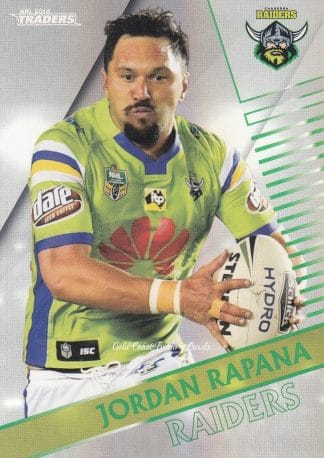 2018 NRL Traders Pearl Specials - PS018 Jordan Rapana Canberra Raiders