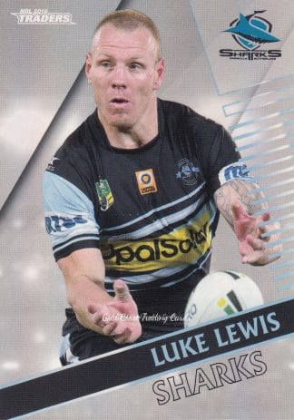 2018 NRL Traders Pearl Specials - PS037 Luke Lewis Cronulla Sharks