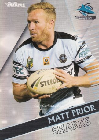 2018 NRL Traders Pearl Specials - PS038 Matt Prior Cronulla Sharks