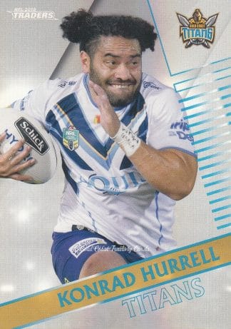 2018 NRL Traders Pearl Specials - PS045 Konrad Hurrell Gold Coast Titans