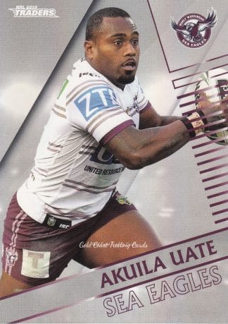 2018 NRL Traders Pearl Specials - PS059 Akuila Uate Manly Sea Eagles