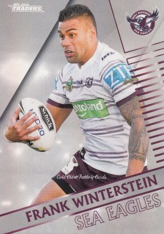 2018 NRL Traders Pearl Specials - PS060 Frank Winterstein Manly Sea Eagles