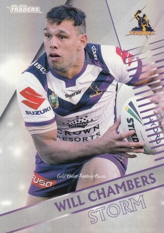 2018 NRL Traders Pearl Specials - PS064 Will Chambers Melbourne Storm