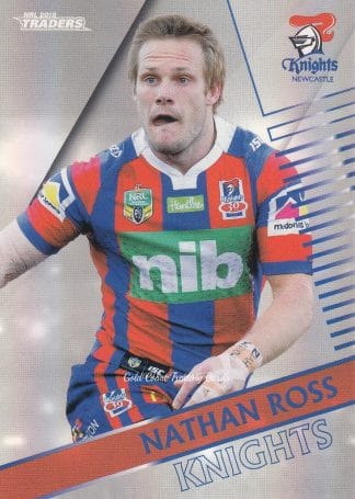 2018 NRL Traders Pearl Specials - PS078 Nathan Ross Newcastle Knights
