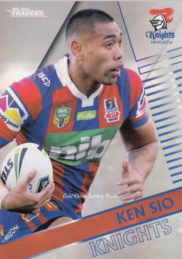 2018 NRL Traders Pearl Specials - PS079 Ken Sio Newcastle Knights