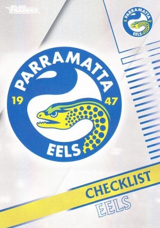 2018 NRL Traders Pearl Specials - PS091 Checklist Parramatta Eels