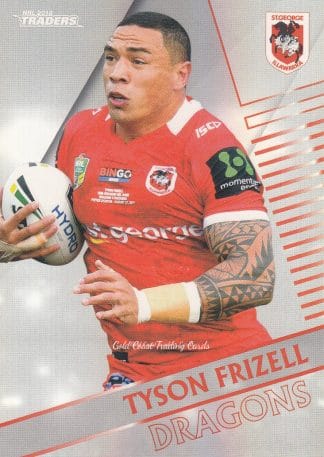 2018 NRL Traders Pearl Specials - PS123 Tyson Frizell St George Illawarra Dragons