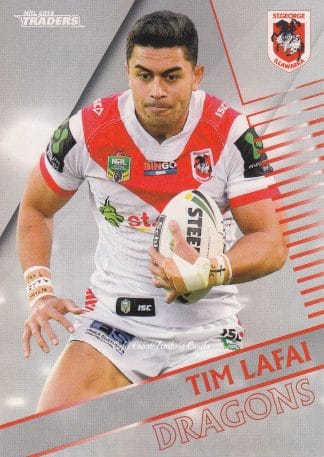 2018 NRL Traders Pearl Specials - PS124 Tim Lafai St George Illawarra Dragons