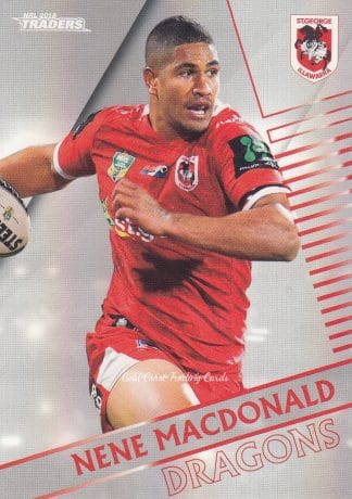 2018 NRL Traders Pearl Specials - PS125 Nene MacDonald St George Illawarra Dragons