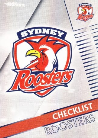 2018 NRL Traders Pearl Specials - PS131 Checklist Sydney Roosters