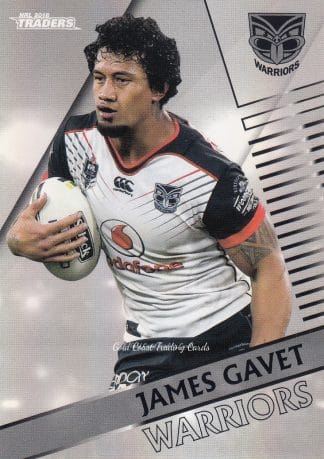 2018 NRL Traders Pearl Specials - PS144 James Gavet Warriors