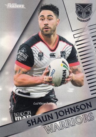 2018 NRL Traders Pearl Specials - PS145 Shaun Johnson Warriors