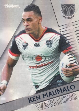 2018 NRL Traders Pearl Specials - PS149 Ken Maumalo Warriors