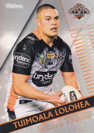 2018 NRL Traders Pearl Specials - PS156 Tuimoala Lolohea Wests Tigers