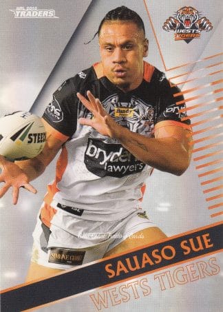 2018 NRL Traders Pearl Specials - PS159 Sauaso Sue Wests Tigers