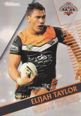2018 NRL Traders Pearl Specials - PS160 Elijah Taylor Wests Tigers