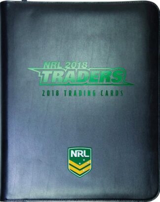2018 NRL Traders Album With Full Base Set - 160 Common Cards