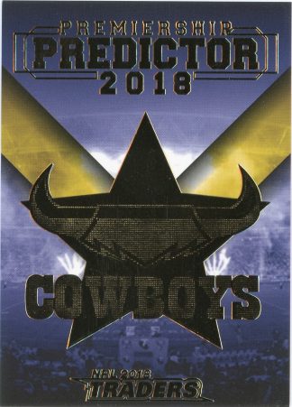 2018 NRL Traders Premiership Predictor - PP09 North Qld Cowboys